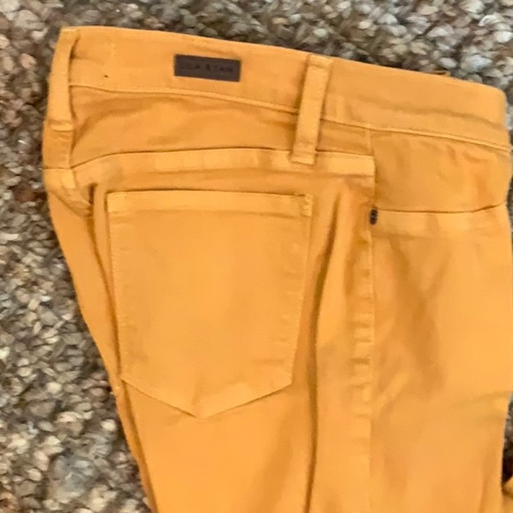 Lila Ryan Cigarette Stretch Jean -Boho Gold, Sz 25 - Picture 2 of 3
